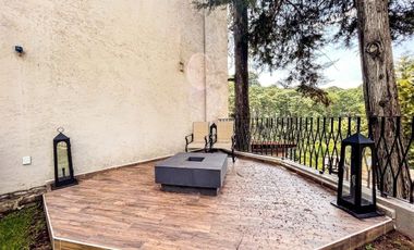 RENTA CASA EN AVANDARO VALLE DE BRAVO -  LA CASA DE LAS ESCULTURAS
