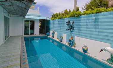 Pool Villa with Mountain View & Spacious Rooftop Terrace