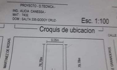 Terreno en Quinta Sección