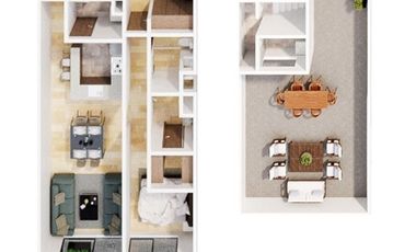 Departamento venta, Coahuila, Roma Sur