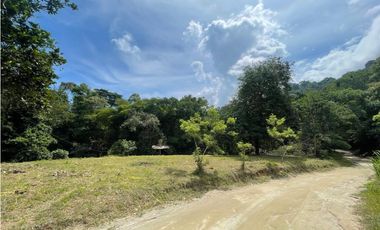 Venta de lote en Minca con Rio en Santa Marta. Colombia.