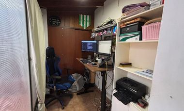 Departamento 2 ambientes con patio y baulera