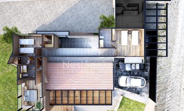 Casa en venta en condominio en Valle de Bravo