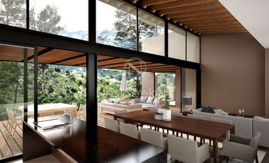 Casa en venta en condominio en Valle de Bravo