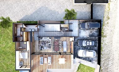 Casa en venta en condominio en Valle de Bravo
