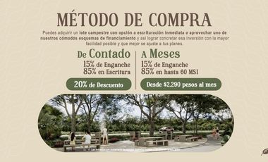 Lotes de Terreno en Venta / Yax'Kan - Tixkokob, Yucatán