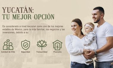 Lotes de Terreno en Venta / Yax'Kan - Tixkokob, Yucatán