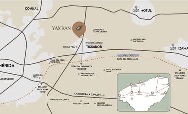 Lotes de Terreno en Venta / Yax'Kan - Tixkokob, Yucatán