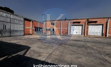 Nave Ind. con Patio de Maniobras y Subestación en Zona Industrial Tlalnepantla