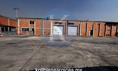 Nave Ind. con Patio de Maniobras y Subestación en Zona Industrial Tlalnepantla