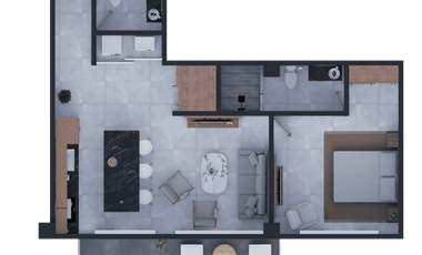 PREVENTA DEPARTAMENTO  1 REC NUEVO VALLARTA|  LE-CU