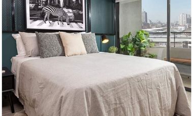 ARRIENDO AMPLIO STUDIO SEMI AMOBLADO  $310.000,  EXCELENTE DISTRIBUCION.  CON UNA AMPLIA TERRAZA (METRO IRARRAZABAL) SIN AVAL