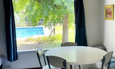 Casa en alquiler anual. 4 dorm. 4 baños. Pileta. Barrio Cerrado.