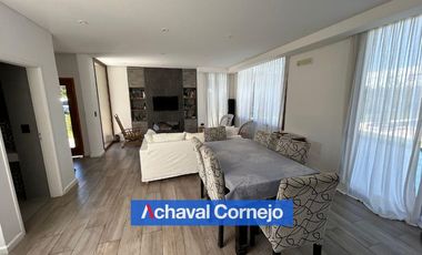 Casa en Vistas en Alquiler amoblada (2 dormitorios, jardin y pileta)