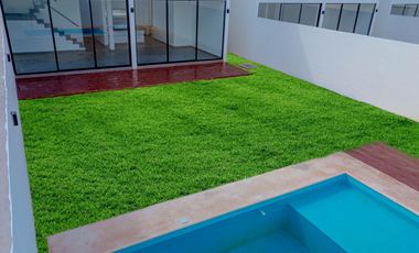 CASA EN VENTA EN PRIVADA EN CONKAL