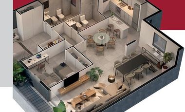 VENTA| DEPARTAMENTO  2 dorm. en BARRIO GÜEMES