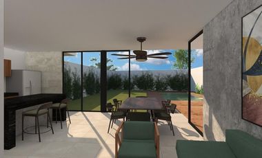 CASA EN VENTA EN PRIVADA EN MERIDA YUCATAN.