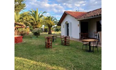 PARCELA EN VENTA, CON CASONA Y RESTAURANTE, SAN RAFAEL, REGIÓN DE MAULE