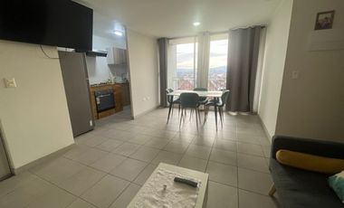 LINDO DEPARTAMENTO AMOBLADO EN PORTAL DE TUTUQUEN