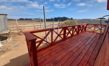 linda casa nueva con vista a praderas en Quintero