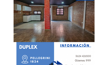 DÚPLEX CASA EN PELLEGRINI 1824