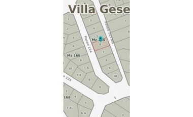 Venta excelente Lote de 480 m2 salida a 2 calles a 50 mts. de la playa