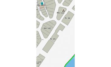 Venta excelente Lote de 480 m2 salida a 2 calles a 50 mts. de la playa