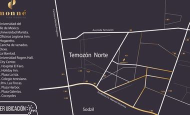 Departamento en Renta Temozon norte Monne 2