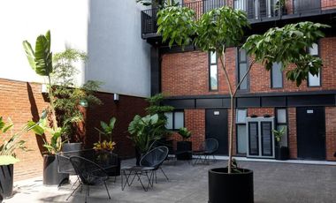 Departamento amueblado tipo loft Colonia Americana
