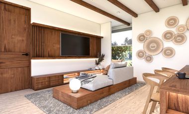 Villa en Tulum Country Club con Alberca privada y Campo de Golf, alta plusvalia Ideal para Vivir