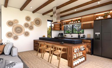 Villa en Tulum Country Club con Alberca privada y Campo de Golf, alta plusvalia Ideal para Vivir