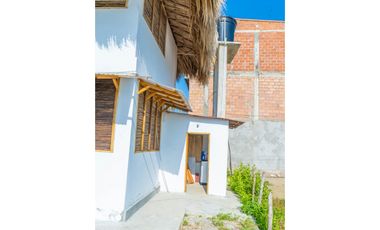 VENDO CABAÑA Y LOTE EN PLAYAS SAN BERNARDO DEL VIENTO