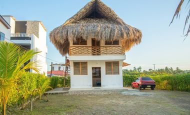 VENDO CABAÑA Y LOTE EN PLAYAS SAN BERNARDO DEL VIENTO