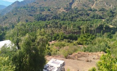 VENTA PARCELA  CON  CASA , ARBOLES FRUTALES Y PARRONALES