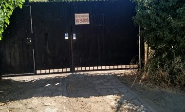 VENTA PARCELA  CON  CASA , ARBOLES FRUTALES Y PARRONALES