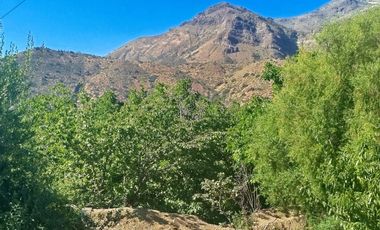 VENTA PARCELA  CON  CASA , ARBOLES FRUTALES Y PARRONALES