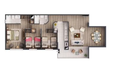 Departamento en Arriendo en Lago Bertrand 120 Quilpué