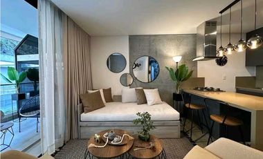 [MC]APARTAESTUDIO AMOBLADO DE LUJO EN VENTA, SECTOR PRIVILEGIADO