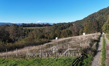 ¡Oportunidad! 2 parcelas con vista al Volcán Villarrica.