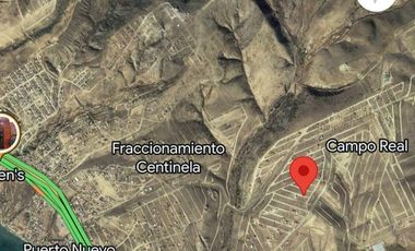 Terreno con Vista panorámica al mar de Playas de Rosarito
