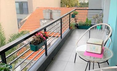 Departamento en  2 ambientes con terraza y cochera en Victoria
