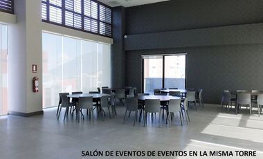 DEPARTAMENTO RENTA ARCÁNGELES DE LUJO, AMUEBLADO, TORRE 3