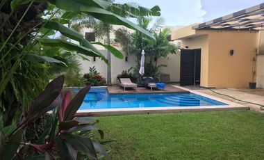 **CASA EN RENTA EN PRIVADA TOTALMENTE EQUIPADA