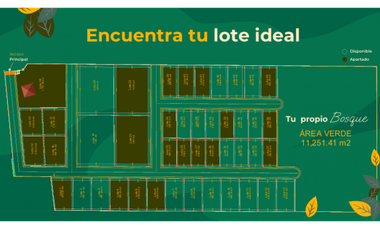 Terrenos en Venta Puebla Haras del Bosque