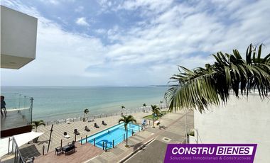 Departamento amoblado, salida mar Urb. Punta Blanca, Manta - Jaramijo