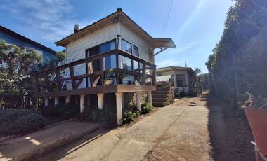 A LA VENTA CASA + CABAÑA CON ESPECTACULAR VISTA AL MAR