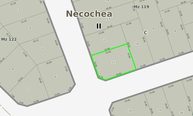 lote 11 en venta de 362m2, Balneario Los Ángeles