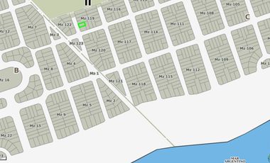 Lote 12 en venta de 276m2, Balneario Los Angeles