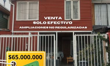 CASA  DE 3 DORMITORIOS EN EL MONTE,  VENTA SOLO CONTADO