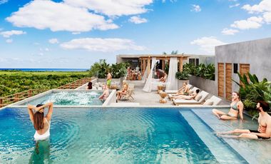 Departamento en venta Tulum 1 Habitación a 3 min del mar , PROMOCIÓN!!